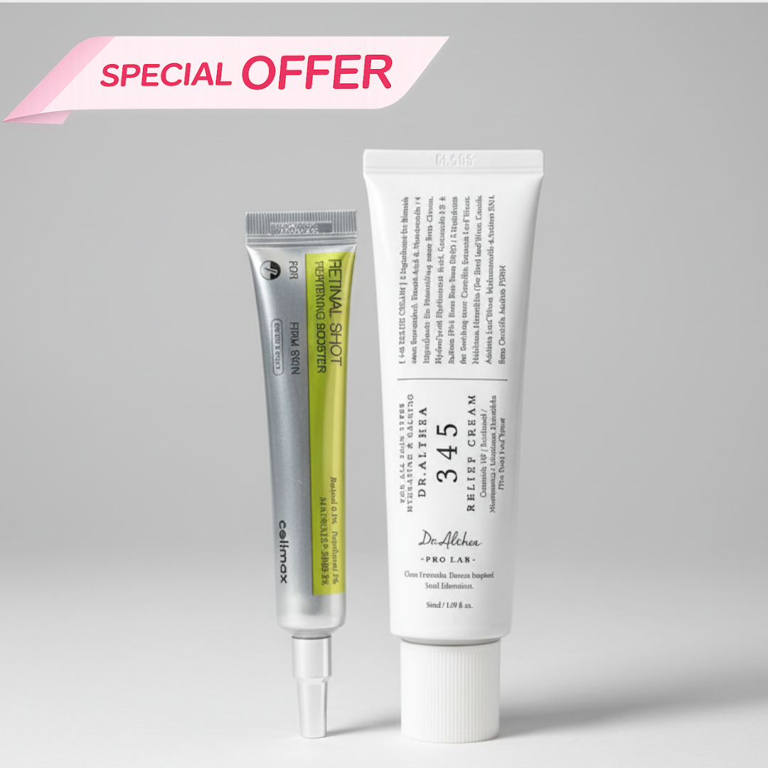 Pack Réparation & Anti-Âge – Celimax Retinal Shot Booster + Dr.Althea 345 Relief Cream