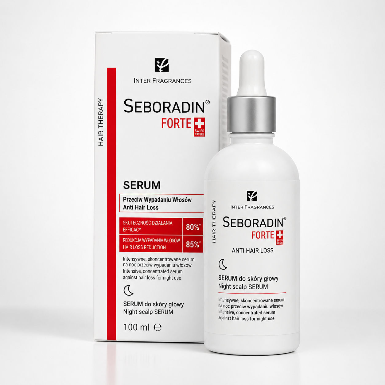 Sérum de Nuit Anti-Chute des Cheveux – SEBORADIN FORTE+ 100 ml