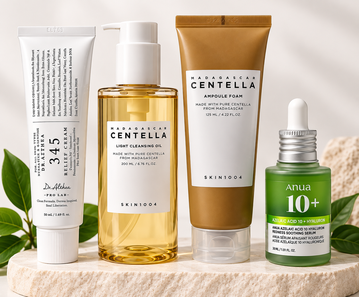 Routine Anti-Rougeurs & Apaisante – Peaux Sensibles