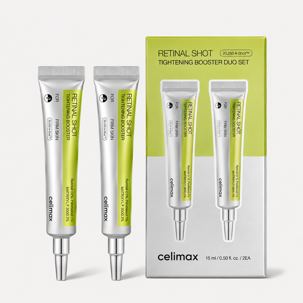 Pack Celimax Retinal Shot Duo Booster – Anti-Âge & Glow