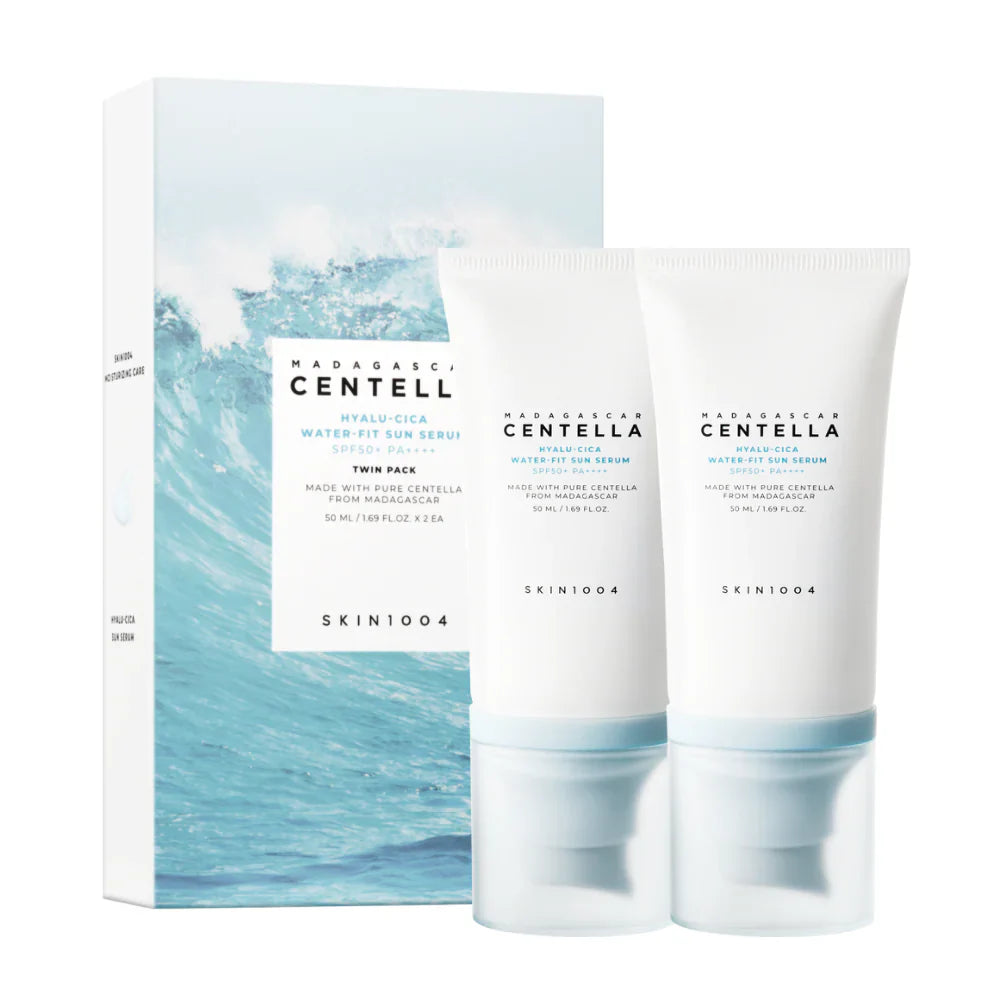 Double Sérum Solaire Madagascar Centella Hyalu-Cica Water-Fit (2 x 50 ml)