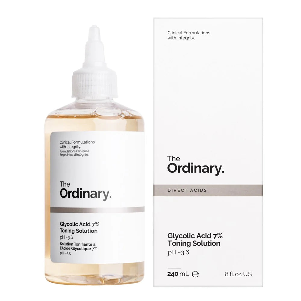 The Ordinary – Tonique Exfoliant à l’Acide Glycolique 7% 240ml