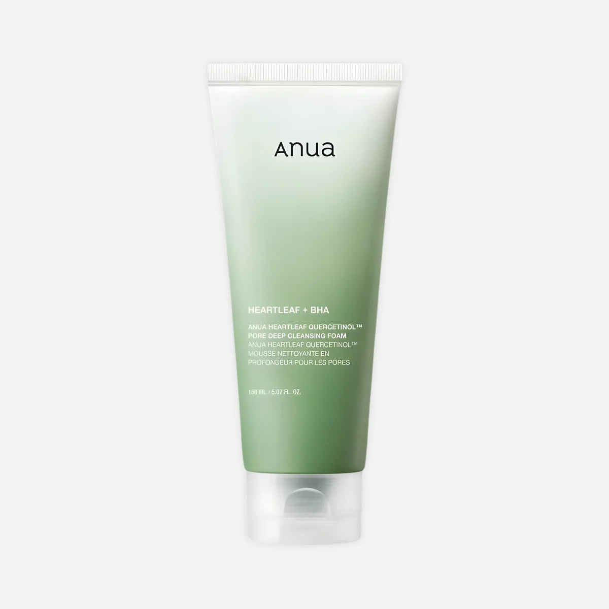 ANUA – Heartleaf Quercetinol Pore Deep Cleansing Foam – mousse nettoyante.