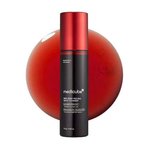 Medicube – Red Acne Body Peeling Shot – Acné Sérum – Nettoyant – 110 g