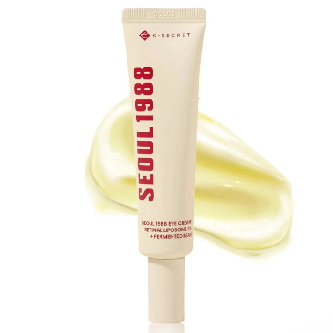 Crème Contour des Yeux au Rétinal & Haricot Fermenté – Anti-Poches & Raffermissante