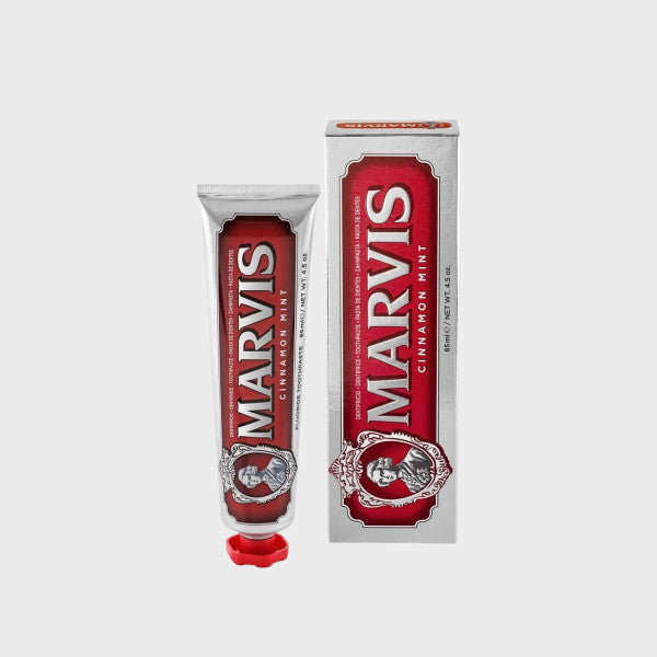 MARVIS – Menthe & Cannelle – Dentifrice Éclat Intense (85 ml)