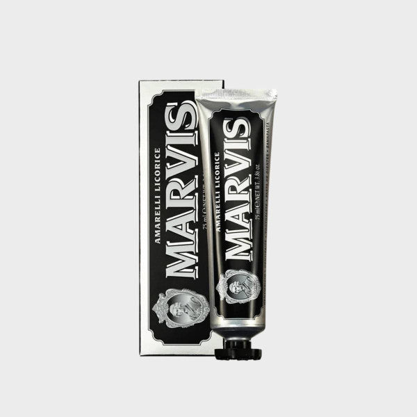 MARVIS – Menthe & Réglisse Amarelli – Dentifrice Raffiné (85 ml)