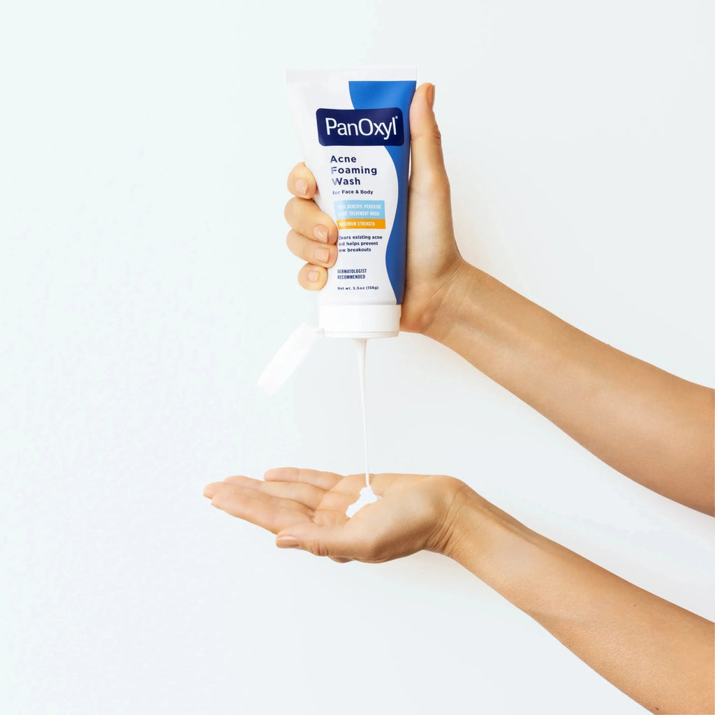 Panoxyl gel moussant anti-acné au peroxyde de benzoyle 10 %